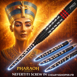 Pharaoh Points Nefertiti Silver